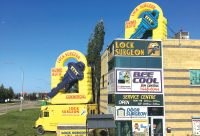 Edmonton West sales and service shop location.